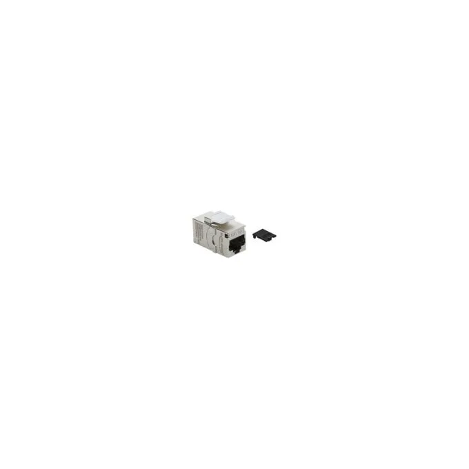 Keystone Modul RJ45 Buchse zu RJ45 Buchse Cat.6A mit Staubschutzkappe — image 3