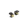 Keystone Modul RP-SMA Buchse to RP-SMA Buchse schwarz