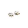 Keystone Modul SC Simplex Buchse zu SC Simplex Buchse beige weiß