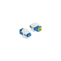 Keystone Modul SC Simplex Buchse zu SC Simplex Buchse mit Laserschutzklappe innen