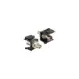 Keystone Modul ST Simplex Buchse to ST Simplex Buchse schwarz