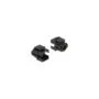 Keystone Modul TOSLINK Buchse to TOSLINK Buchse schwarz