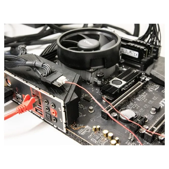 Kühlkörper mit Lüfter für M.2 SSD 2280 schwarz — image 5