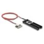 Kühlkörper mit Lüfter für M.2 SSD 2280 schwarz
