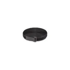 Klettband auf Rolle mit Schlaufe L 3 m x B 20 mm schwarz