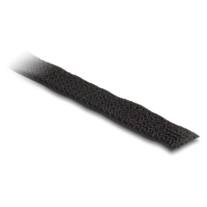 Klettband auf Rolle mit Schlaufe L 5 m x B 20 mm schwarz — image 3