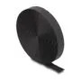 Klettband auf Rolle mit Schlaufe L 5 m x B 20 mm schwarz