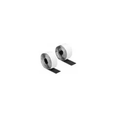 Klettband selbstklebend mit Haft- und Flauschband L 5 m x B 50 mm schwarz