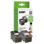 KMP Druckerpatronen C136V schwarz, color kompatibel zu Canon PG560XL CL561XL, 2er-Set