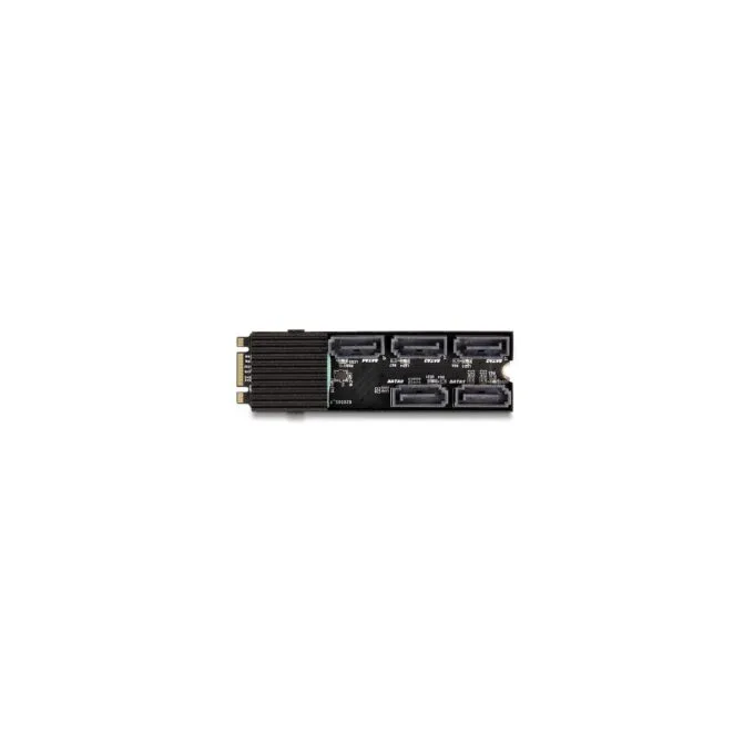 Konverter M.2 2280 Key B+M Stecker zu 5 x SATA mit Kühlkörper — image 2