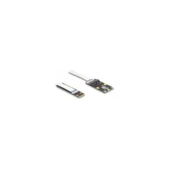 Konverter M.2 Key B+M Stecker zu 1 x Mini PCIe Slot half size full size mit flexiblem Kabel