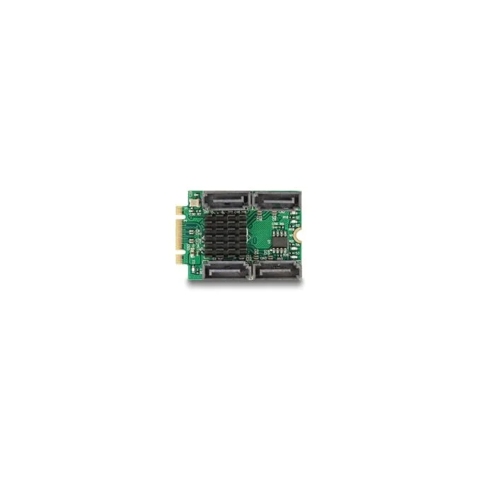 Konverter M.2 Key B+M Stecker zu 4 x SATA Stecker mit RAID und HyperDuo — image 2