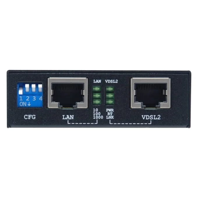 Konverter VDS-2201 10 100 1000 GbE VDSL2 schwarz — image 3