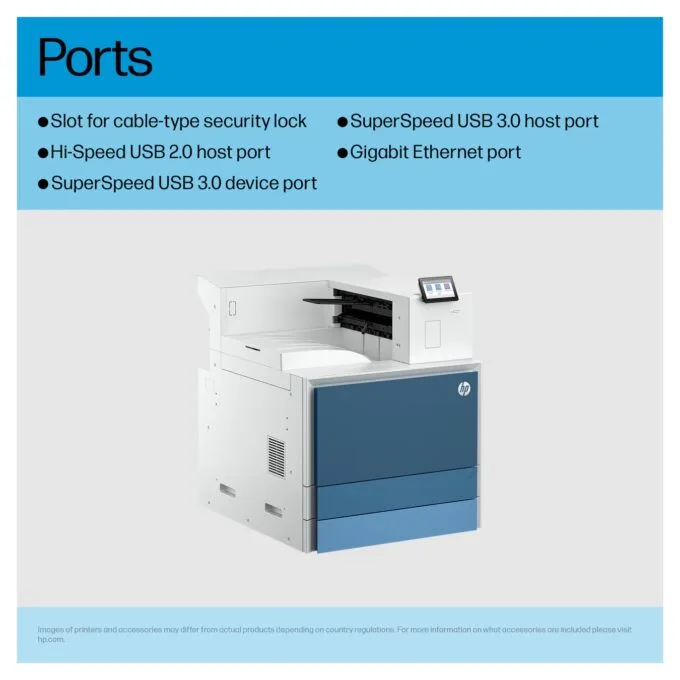 L HP LaserJet Enterprise 8501dn A3, 70S. SW, SF, Duplex, Netzwerk — image 2