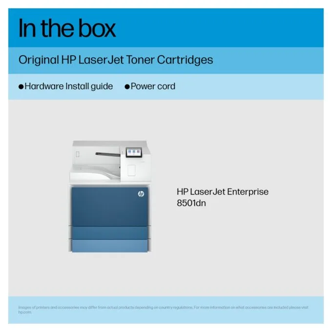 L HP LaserJet Enterprise 8501dn A3, 70S. SW, SF, Duplex, Netzwerk — image 8
