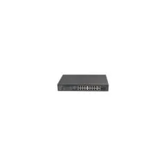 LANBERG Switch 16-Port PoE+ 2x1GB 1xSFP 19' unmanaged 250W