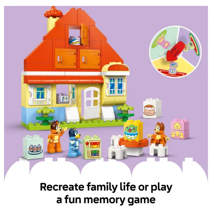LEGO 10459 DUPLO Bluey Blueys Familienhaus mit Memory-Spiel — image 25
