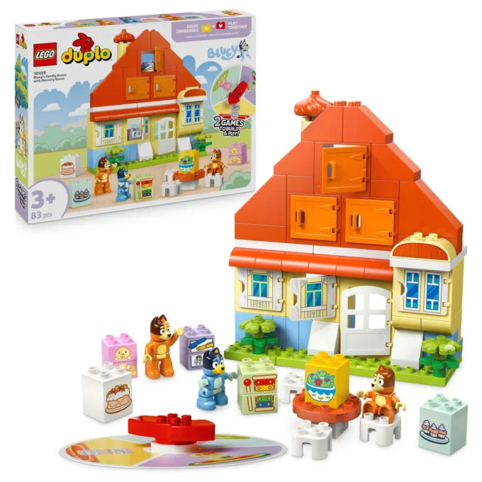 LEGO 10459 DUPLO Bluey Blueys Familienhaus mit Memory-Spiel — image 4