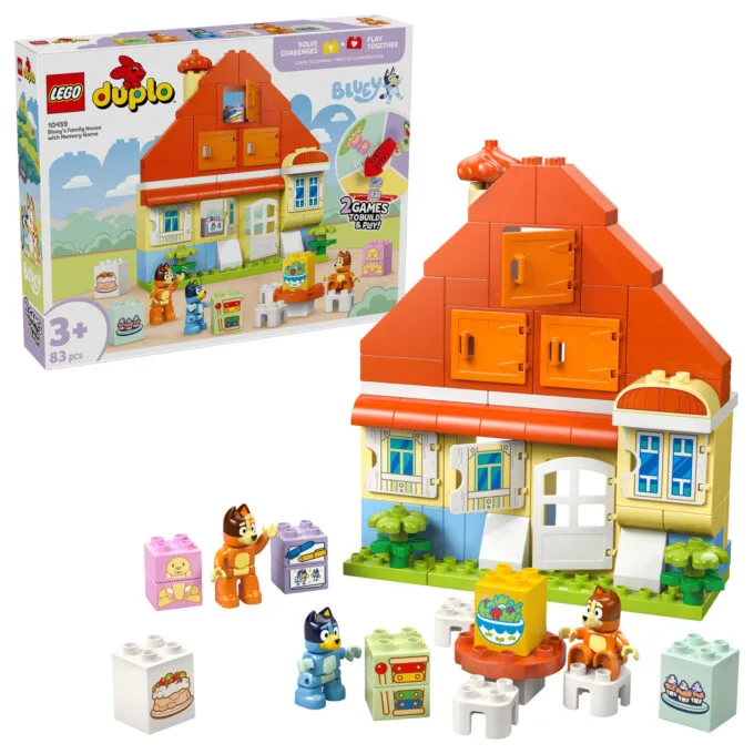LEGO 10459 DUPLO Bluey Blueys Familienhaus mit Memory-Spiel — image 5