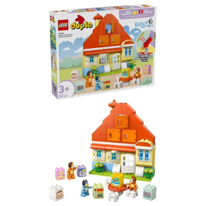 LEGO 10459 DUPLO Bluey Blueys Familienhaus mit Memory-Spiel — image 6