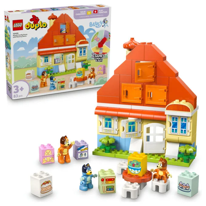 LEGO 10459 DUPLO Bluey Blueys Familienhaus mit Memory-Spiel — image 7