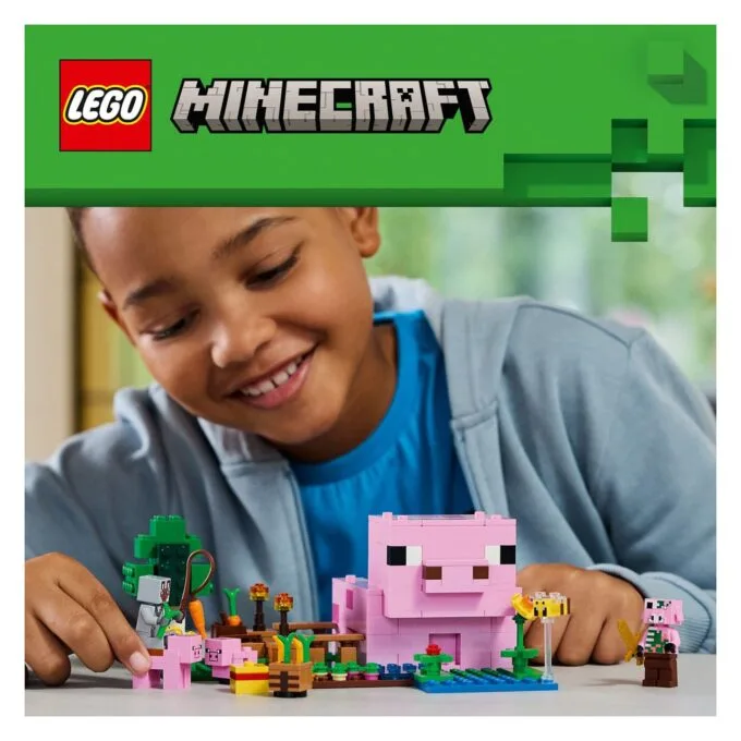 LEGO 21268 Minecraft Das Babyschwein-Haus — image 17