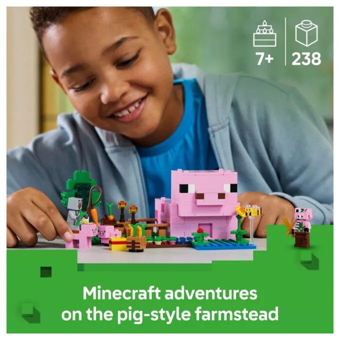 LEGO 21268 Minecraft Das Babyschwein-Haus — image 19