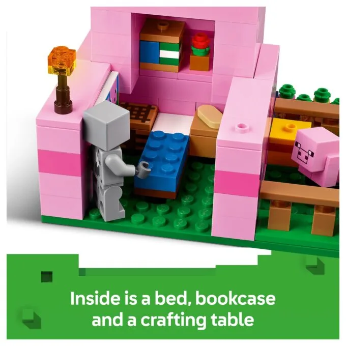 LEGO 21268 Minecraft Das Babyschwein-Haus — image 20