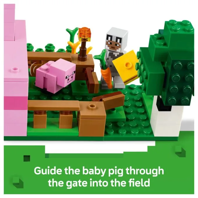 LEGO 21268 Minecraft Das Babyschwein-Haus — image 21