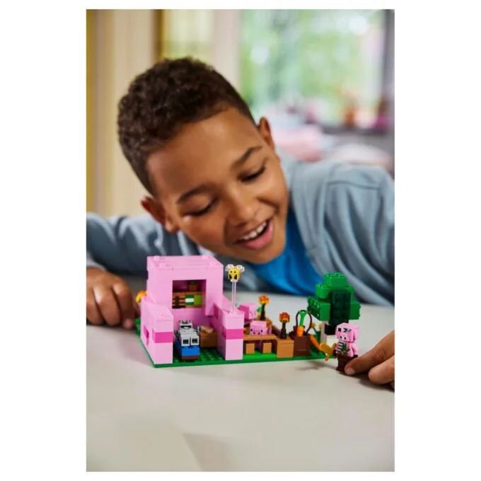 LEGO 21268 Minecraft Das Babyschwein-Haus — image 24