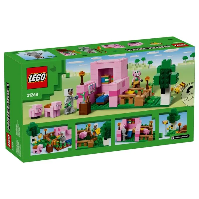 LEGO 21268 Minecraft Das Babyschwein-Haus — image 4