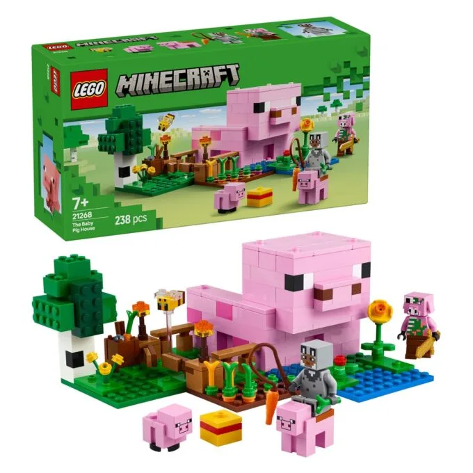 LEGO 21268 Minecraft Das Babyschwein-Haus — image 5