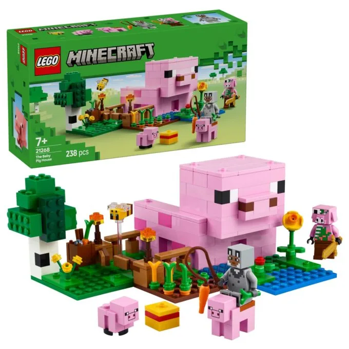 LEGO 21268 Minecraft Das Babyschwein-Haus — image 7