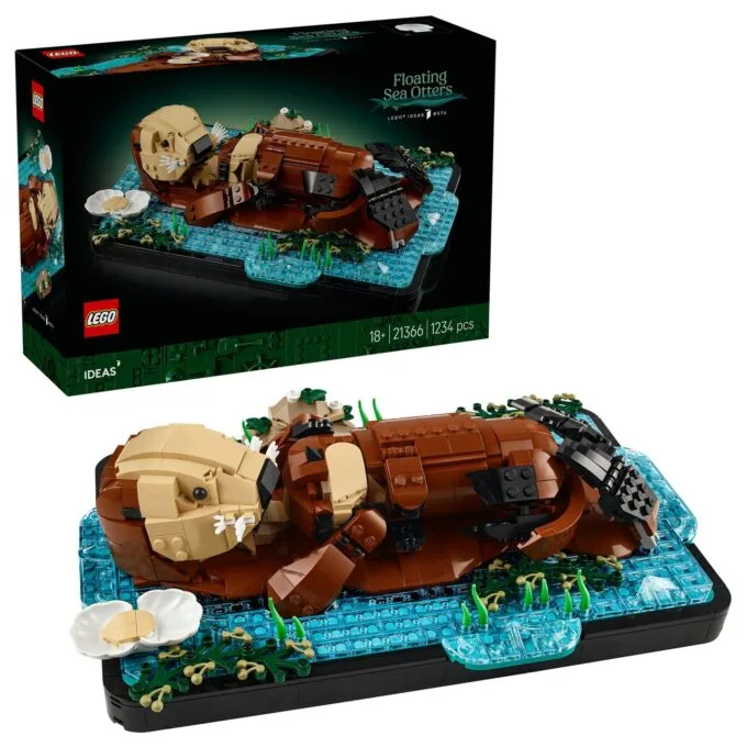 LEGO 21366 Ideas Schwimmende Otter — image 3