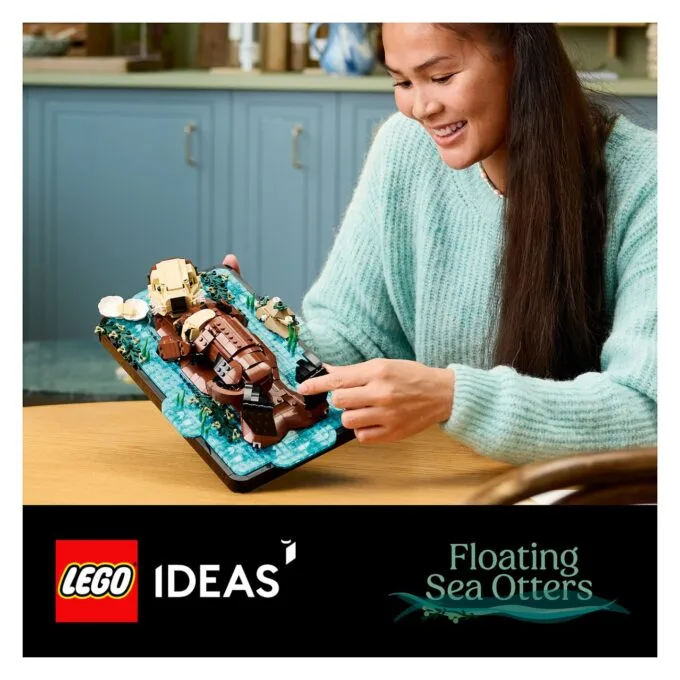 LEGO 21366 Ideas Schwimmende Otter — image 28