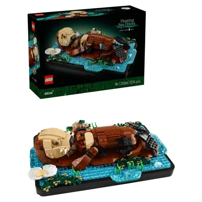 LEGO 21366 Ideas Schwimmende Otter — image 4