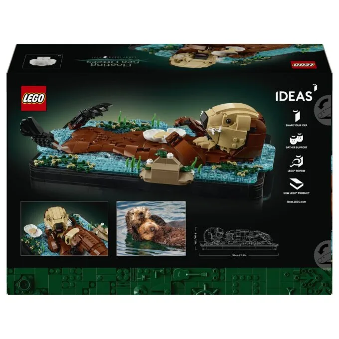LEGO 21366 Ideas Schwimmende Otter — image 35