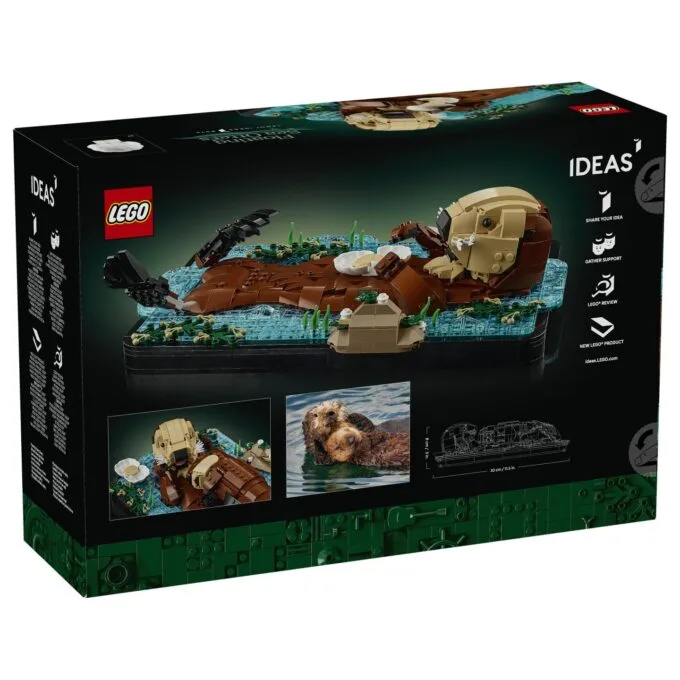 LEGO 21366 Ideas Schwimmende Otter — image 41