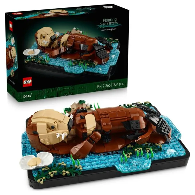 LEGO 21366 Ideas Schwimmende Otter — image 42