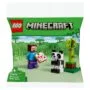 LEGO 30672 Minecraft Steve mit Baby-Panda