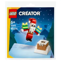 LEGO 30692 Creator Der Weihnachtsmann im Schornstein