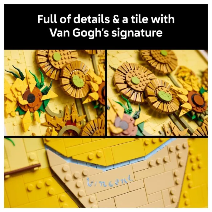 LEGO 31215 Art Vincent van Gogh - Sonnenblumen — image 33