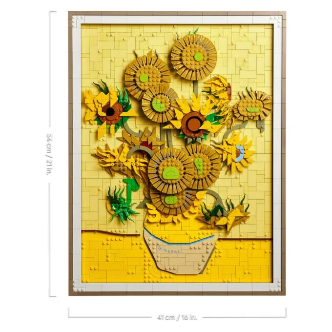 LEGO 31215 Art Vincent van Gogh - Sonnenblumen — image 6