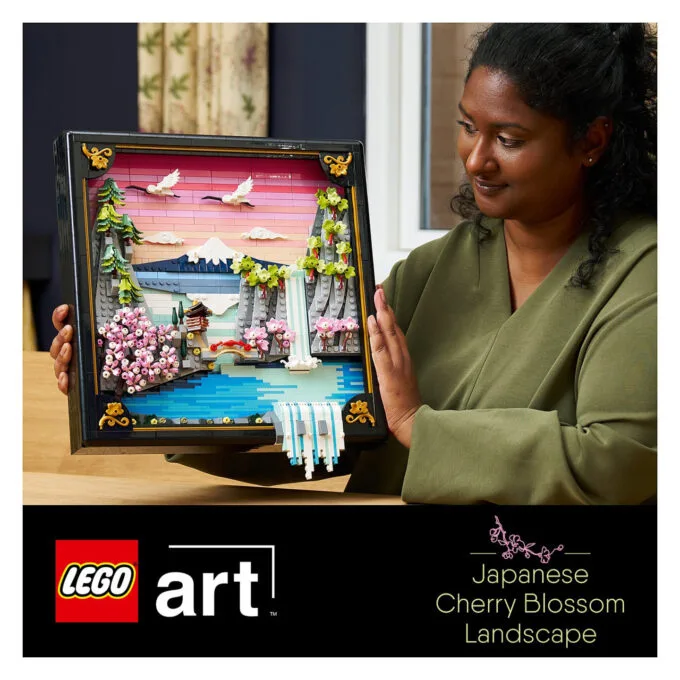 LEGO 31218 Art Japanische Kirschbltenlandschaft — image 29