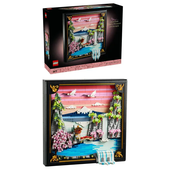 LEGO 31218 Art Japanische Kirschbltenlandschaft — image 4