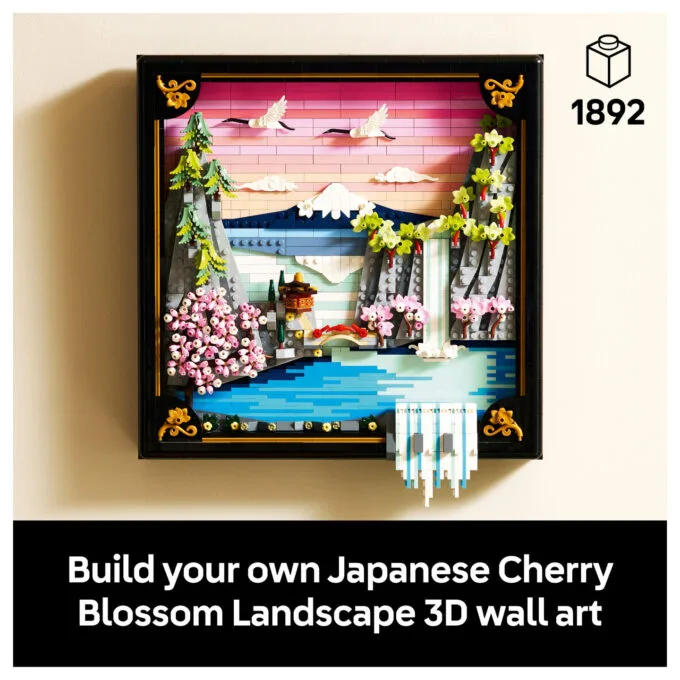 LEGO 31218 Art Japanische Kirschbltenlandschaft — image 32