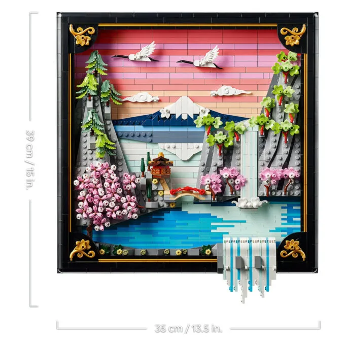 LEGO 31218 Art Japanische Kirschbltenlandschaft — image 7