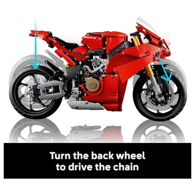 LEGO 42202 Technic Ducati Panigale V4 S Motorrad — image 37