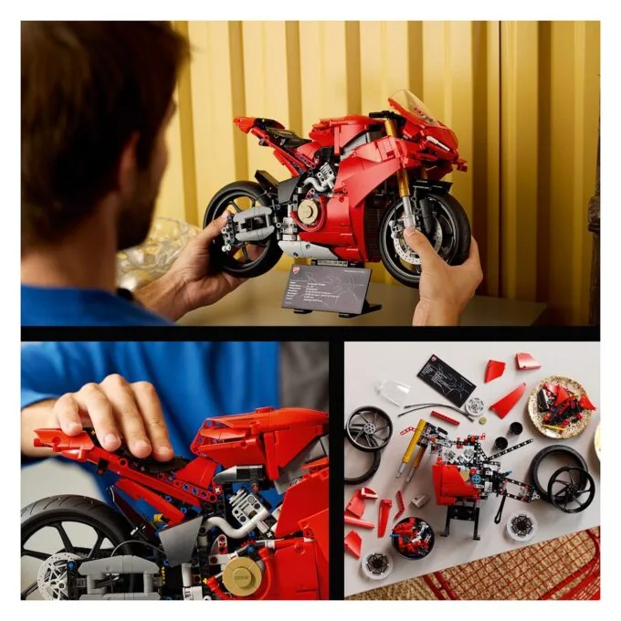 LEGO 42202 Technic Ducati Panigale V4 S Motorrad — image 8