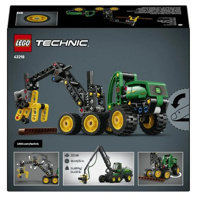 LEGO 42218 Technic John Deere 1470H Rad-Harvester — image 3